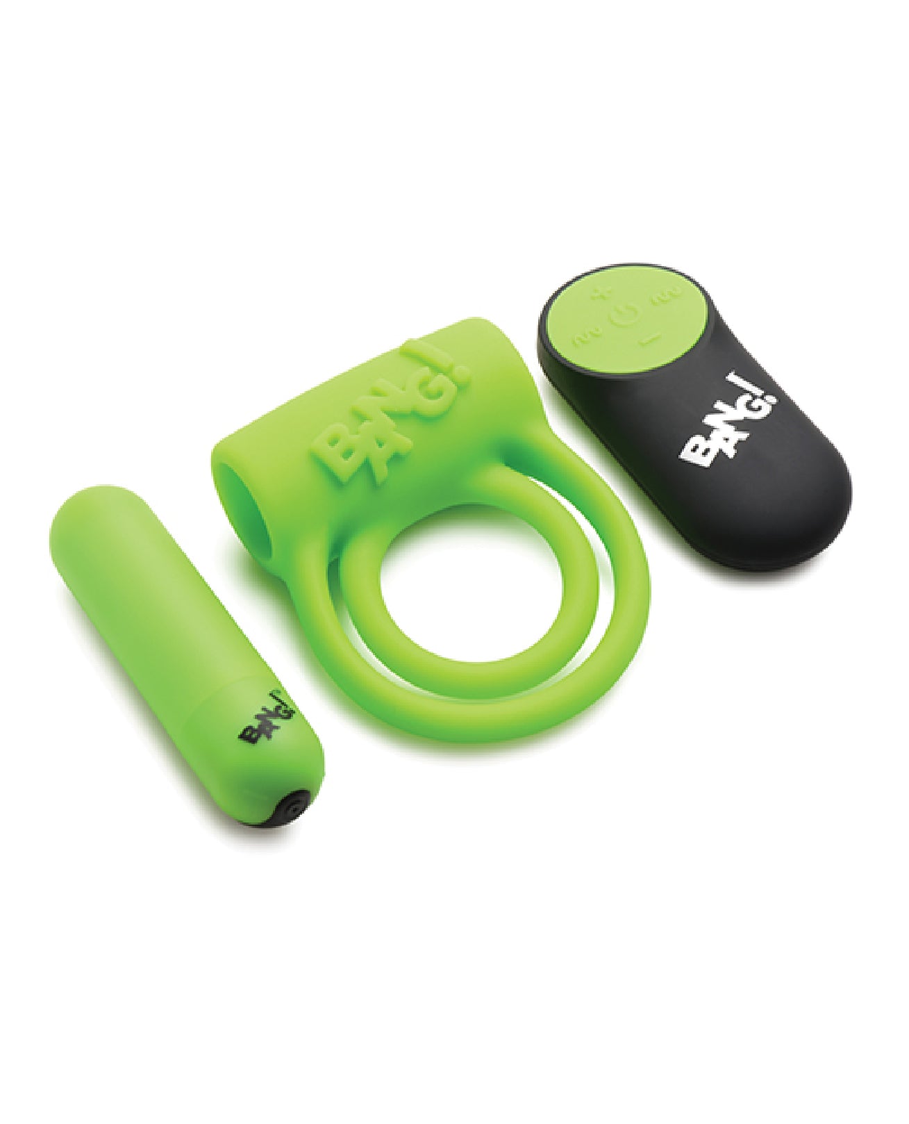 \"Glow in the Dark Cock Ring - Green BNG-AH460\"