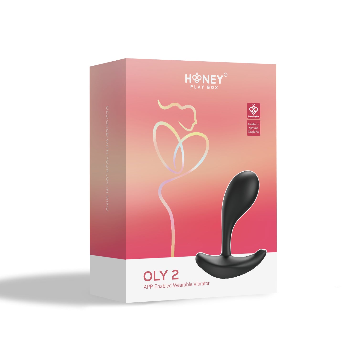 Oly 2 App-Enabled Wearable Vibrator - Black