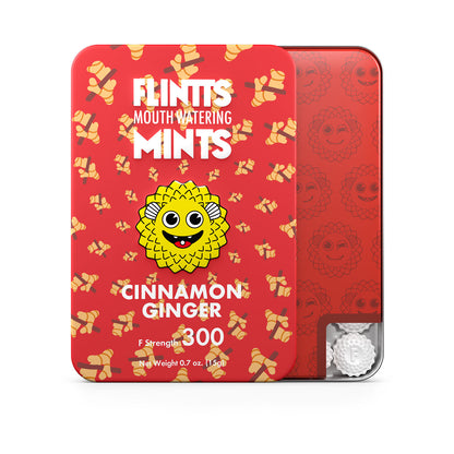 \"Flintts Mouth Watering Mints Cinnamon Ginger - F-Strength 300 FM-CINNGINGER\"