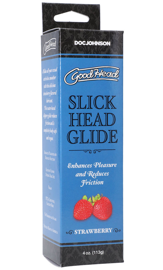 \"Goodhead - Slick Head Glide - Strawberry - 4 Oz. DJ1361-03-BX\"