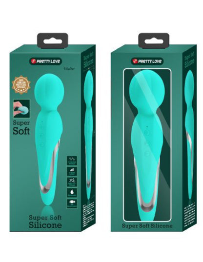 Walter Super Soft Silicone Wand - Seafoam