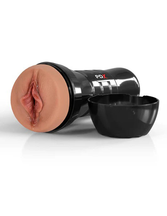 \"Pdx Extreme - Wet Pussies - Super Luscious Lips XXL Brown PDRD425-29\"