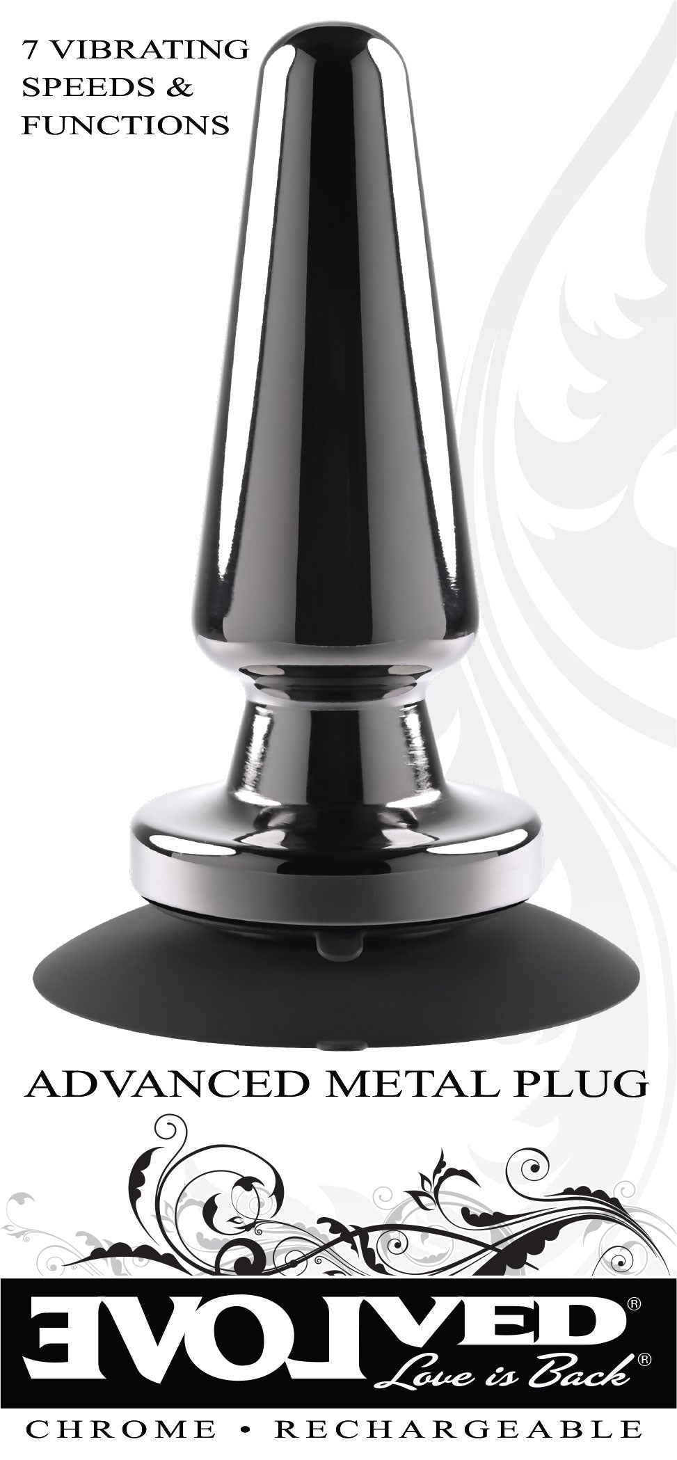 Advanced Metal Plug - Black Chrome