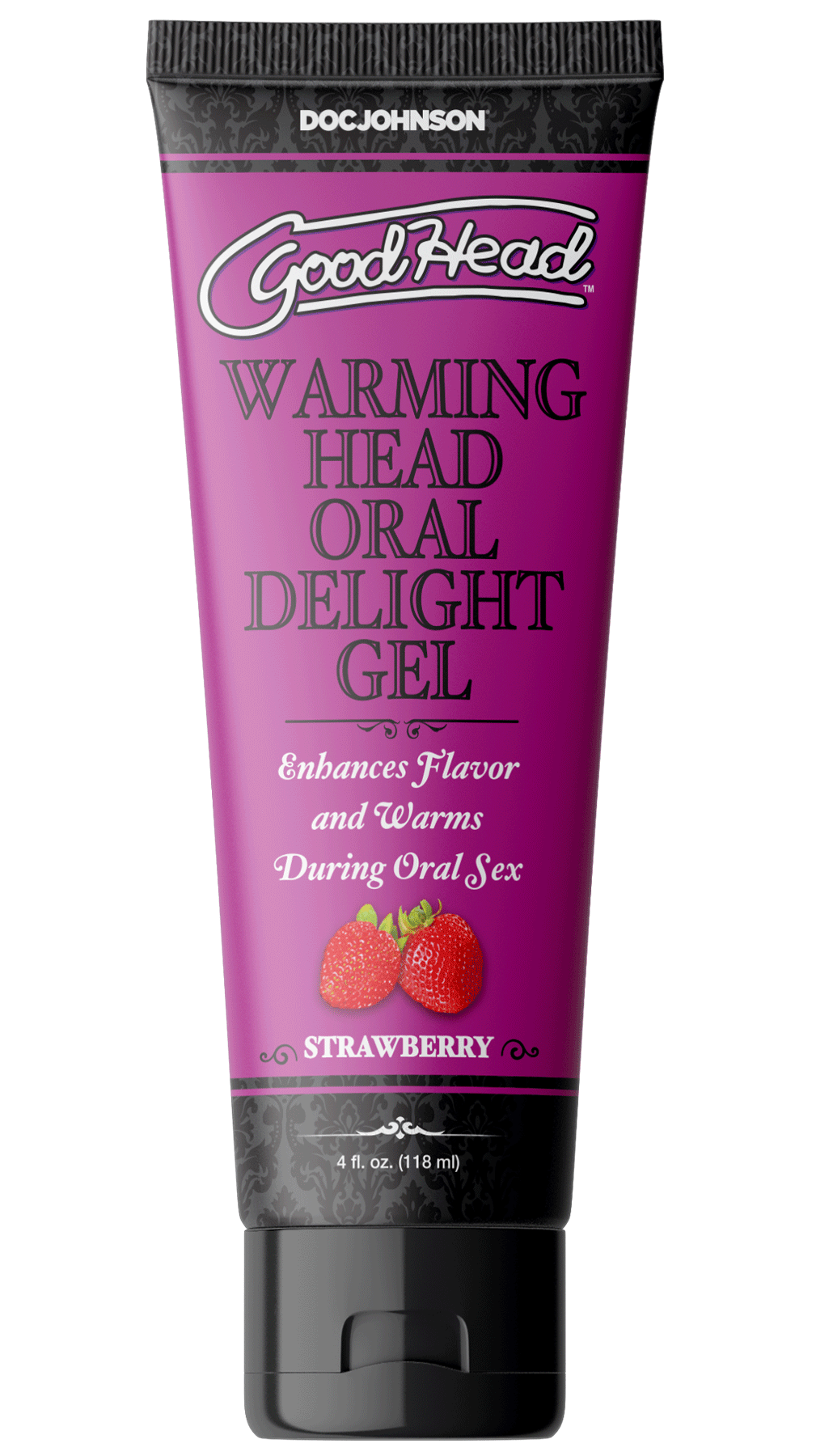 \"Goodhead - Warming Head Oral Delight Gel - Strawberry - 4 Fl. Oz. DJ1361-13-BU\"