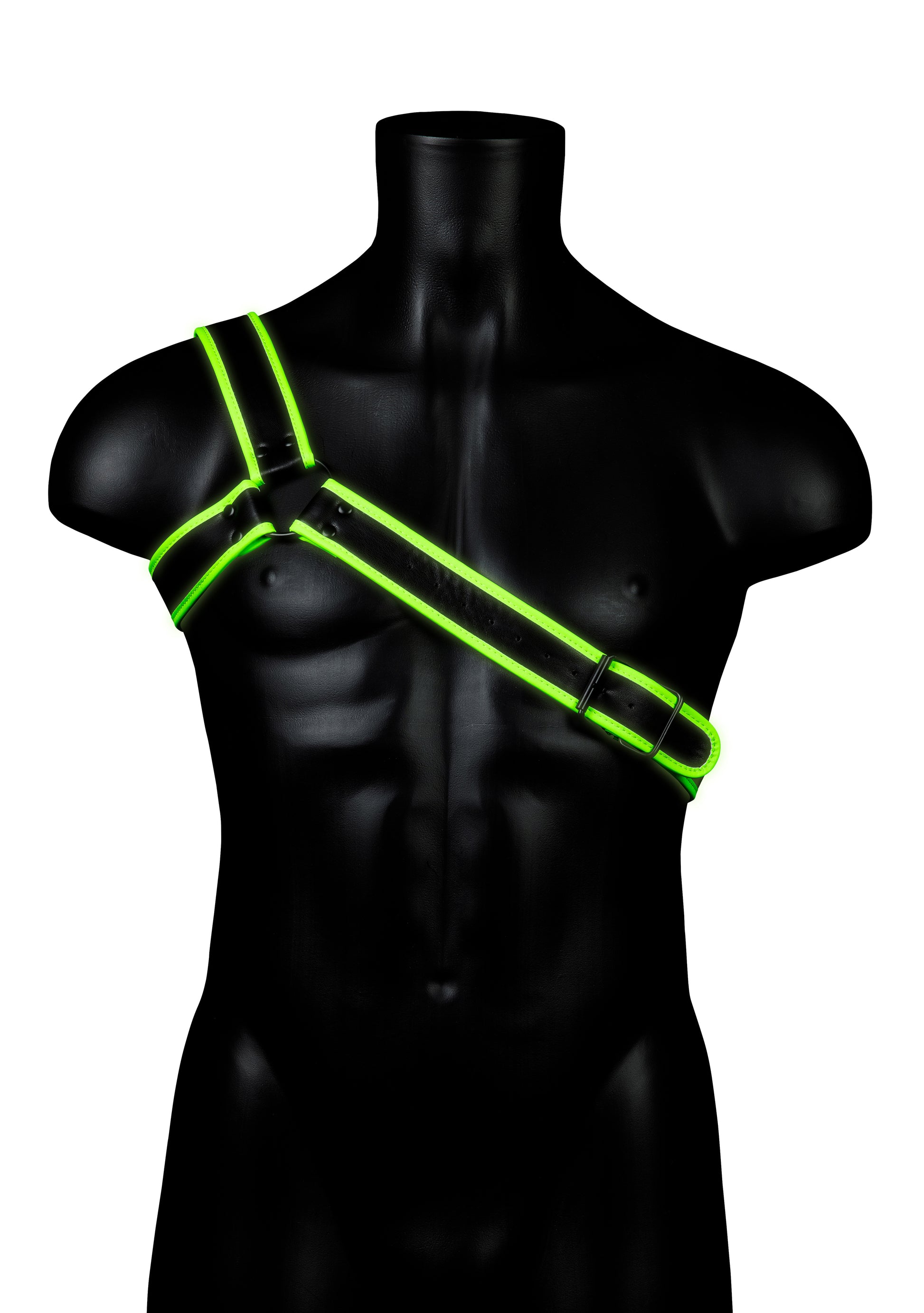 \"Gladiator Harness - Large/xlarge - Glow in the Dark OU-OU761GLOLXL\"