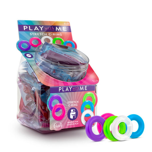 \"Play With Me - Stretch C-Ring - 50 Pc BC-009\"