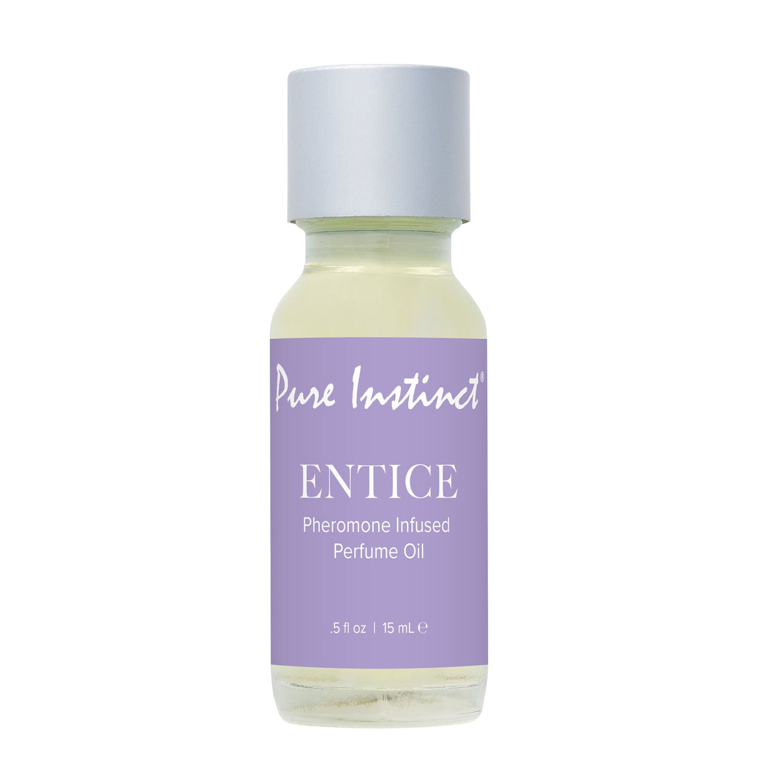 \"Pure Instinct Pheromone Perfume Oil Entice Dropper 15 ml | 0.5 Fl Oz PIN5004-15\"