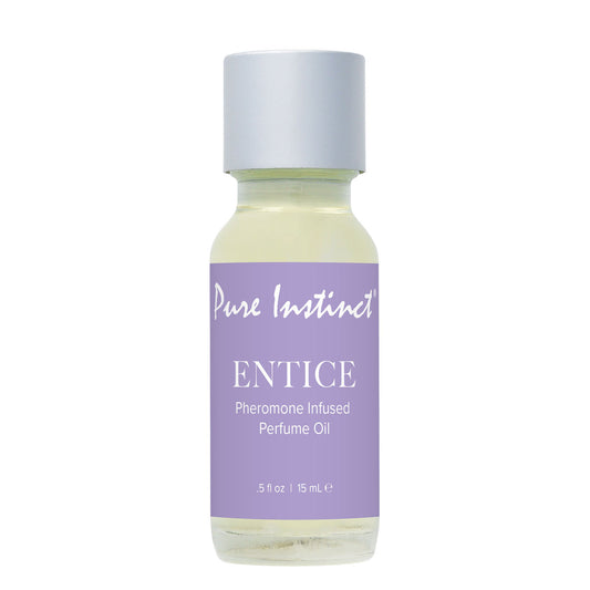 \"Pure Instinct Pheromone Perfume Oil Entice Dropper 15 ml | 0.5 Fl Oz PIN5004-15\"