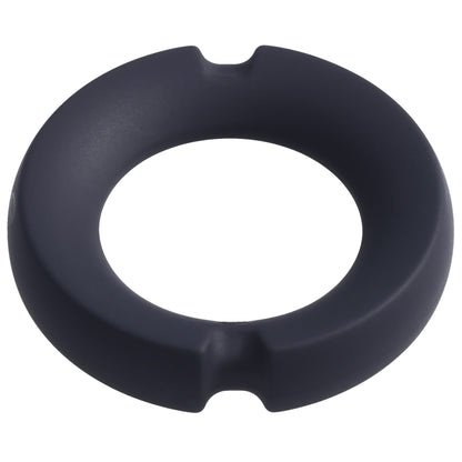 Merci - the Paradox - Silicone Covered Metal Cock Ring - 45mm - Black