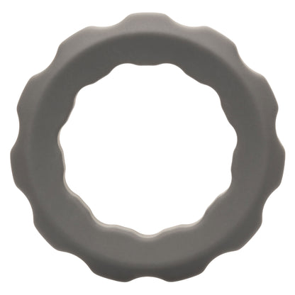 \"Alpha Liquid Silicone Erect Ring - Gray SE1492152\"