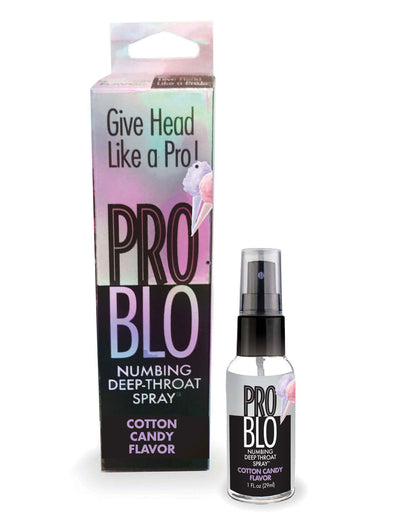 \"Pro Blo Throat Numbing Spray 1oz - Cotton Candy LG-BT525\"