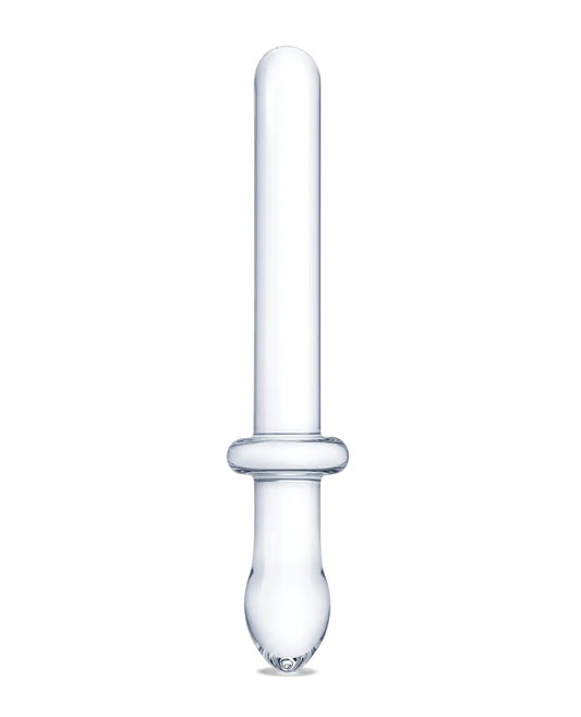 \"9.25 Inch Classic Smooth Dual-Ended Dildo - Clear GLAS-166\"