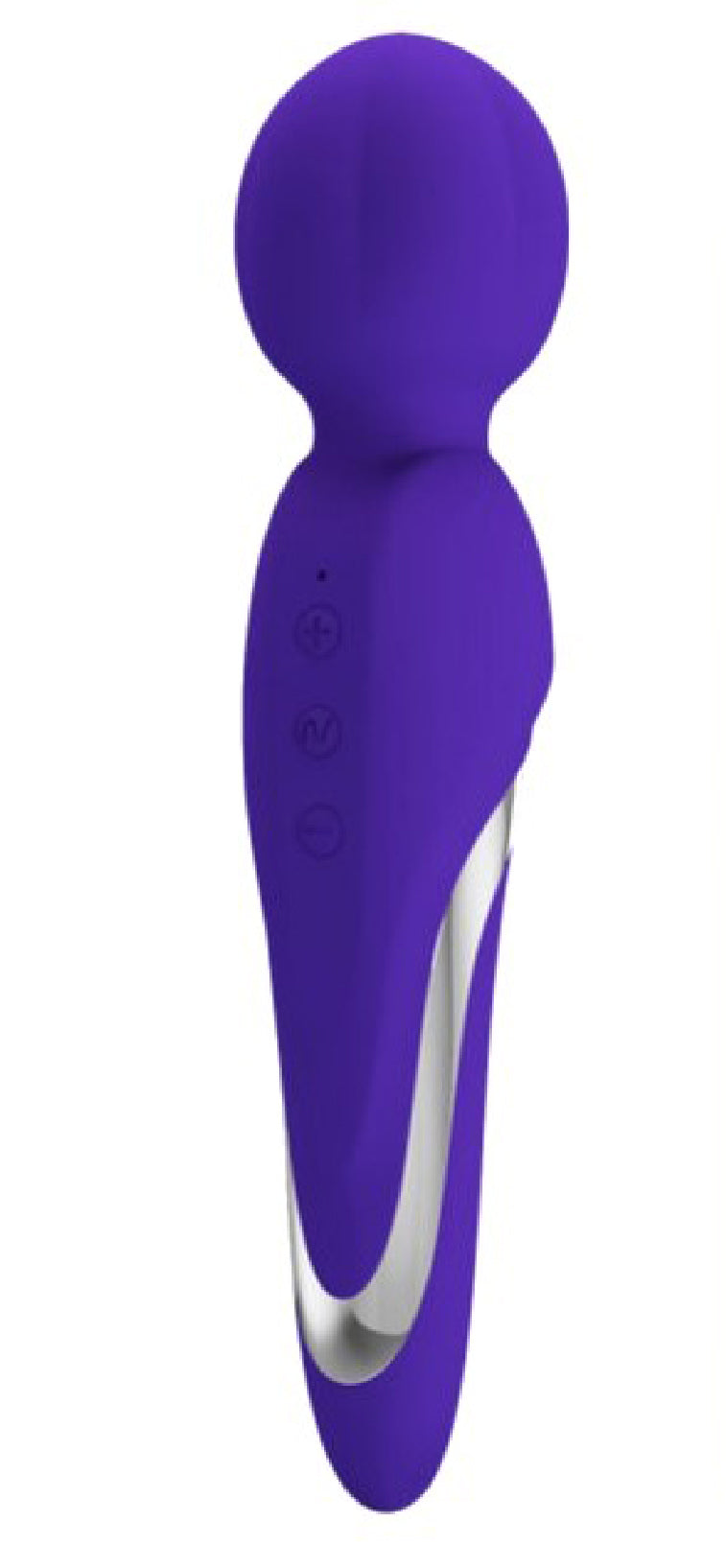 \"Walter Super Soft Silicone Wand - Violet BI-014622-3\"