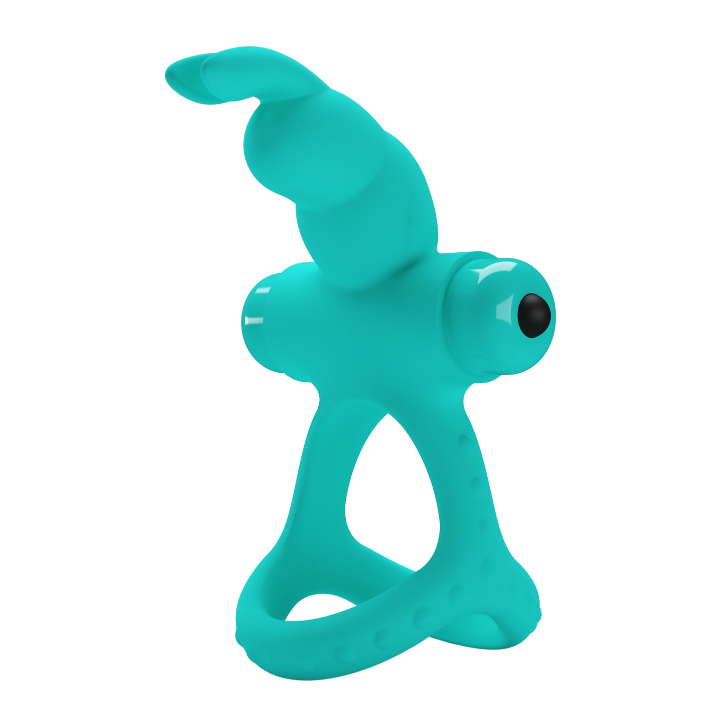 \"Passionate Figgy Penis Ring - Turquoise BI-210321-1\"