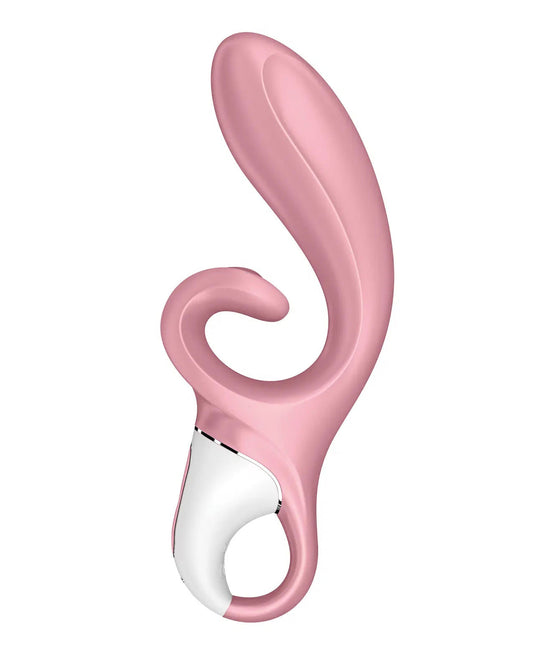 \"Hug Me - Rabbit Vibrator - Pink SAT-J2018-215-2\"