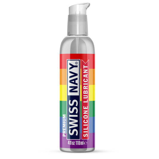 \"Swiss Navy Pride Edition Silicone Lubricant 4oz MD-SNSL4P\"