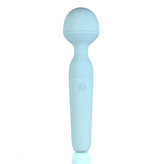 \"Grace Bendable Vibrating Pleasure Wand - Blue MTAV305\"