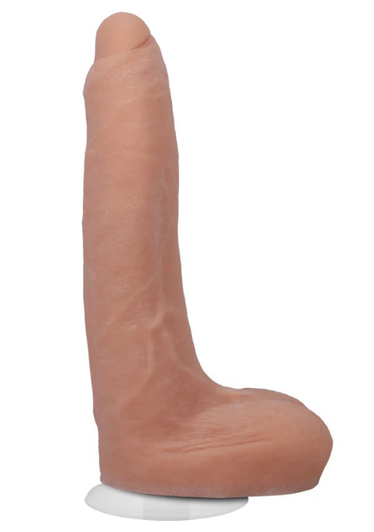 Signature Cocks - Owen Gray - 9 Inch Ultraskyn Cock With Removable Vac-U-Lock Suction Cup - Skin Tone DJ8160-26-BX