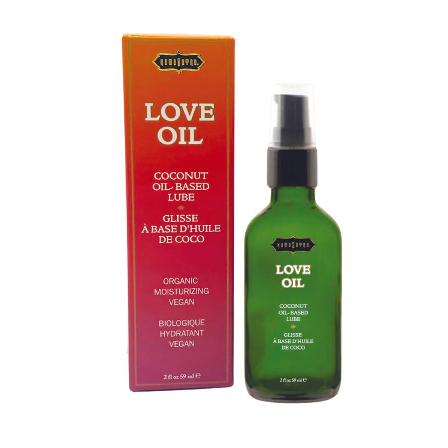 Love Oil Coconut Oil Based 2 Oz