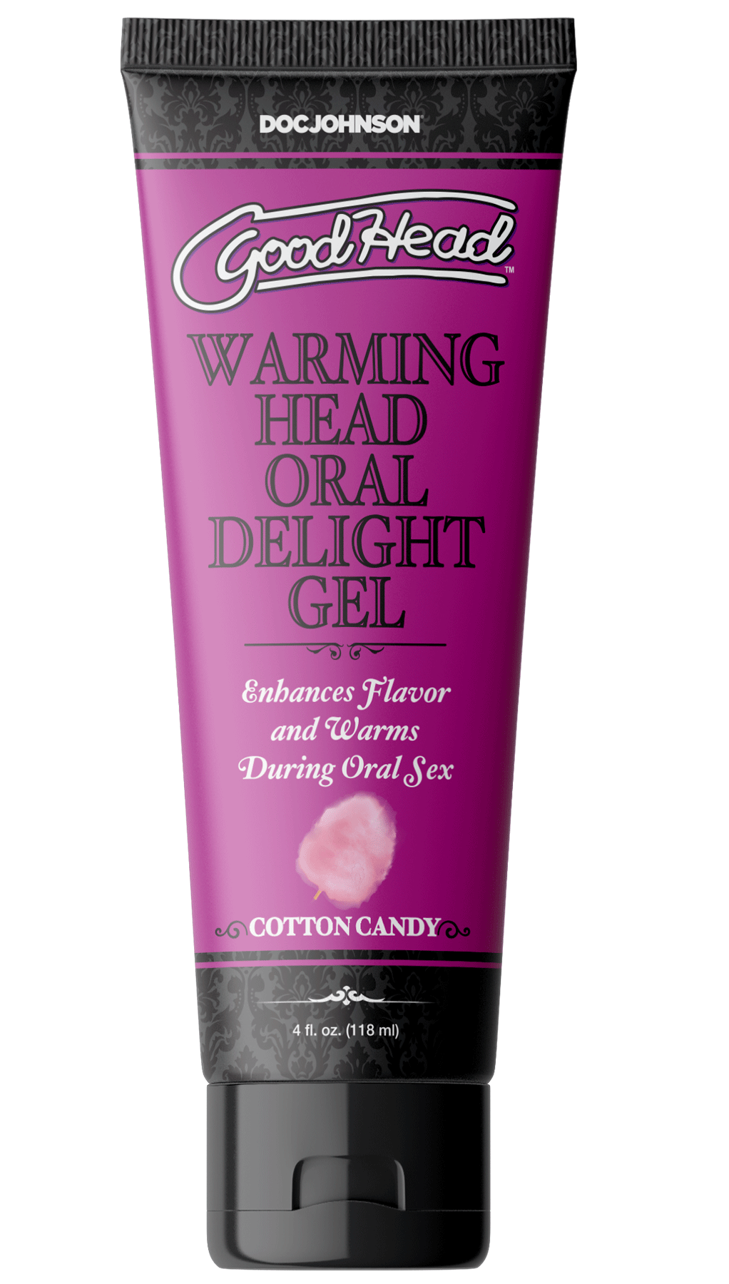 \"Goodhead - Warming Head Oral Delight Gel - Cotton Candy - 4 Fl. Oz. DJ1361-15-BU\"