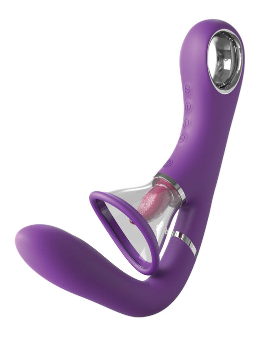 \"Fantasy for Her Ultimate Pleasure Pro - Purple PD4967-12\"