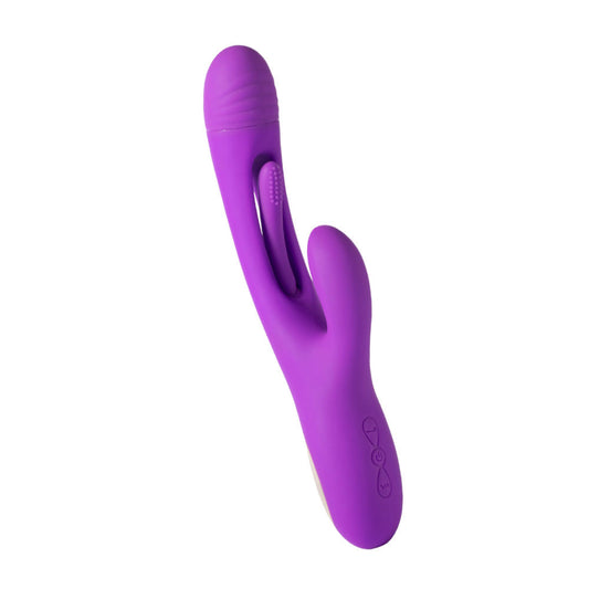 \"Bora - Rabbit Tapping G-Spot Vibrator - Purple H-VS-32-920PU\"