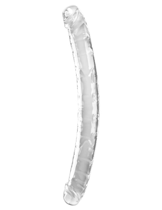 \"18 Inch Double Dildo - Clear PD5788-20\"