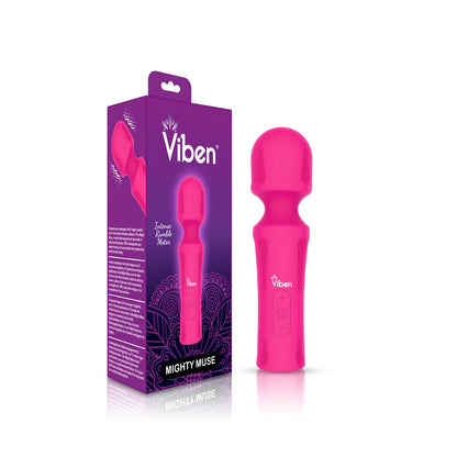 Mighty Muse - Hot Pink - Powerful Personal Wand - Massager