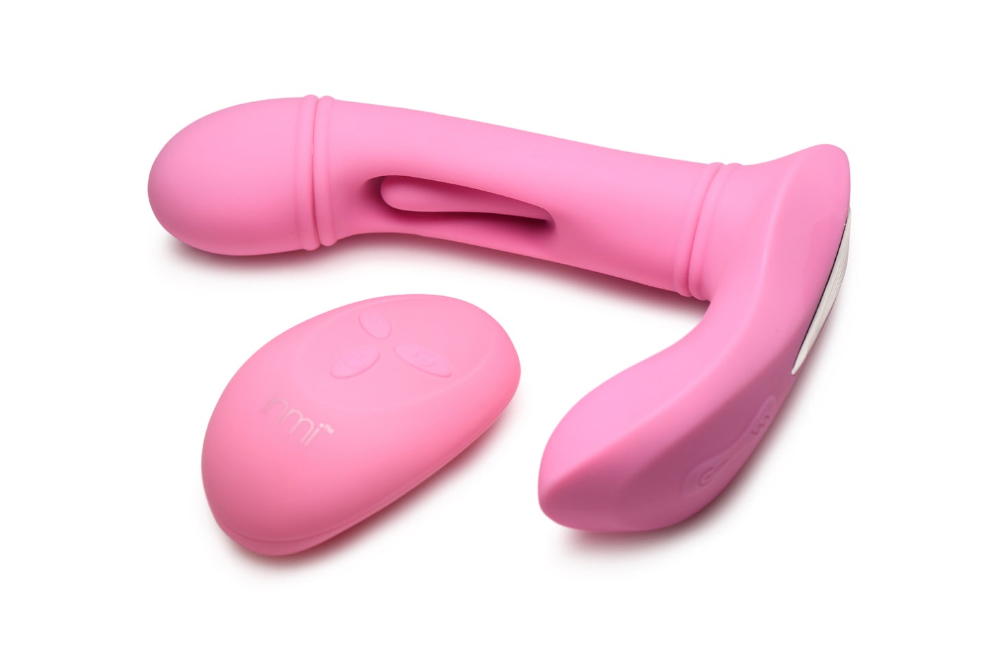 Flickers G-Flick Flicking G-Spot Vibrator With  Remote - Pink