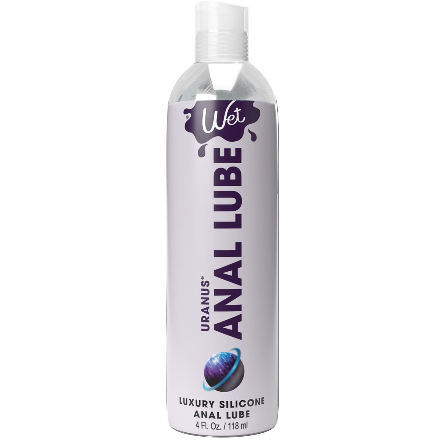 Wet Uranus Anal Lube - Premium Silicone Based  Lubricant 4 Oz