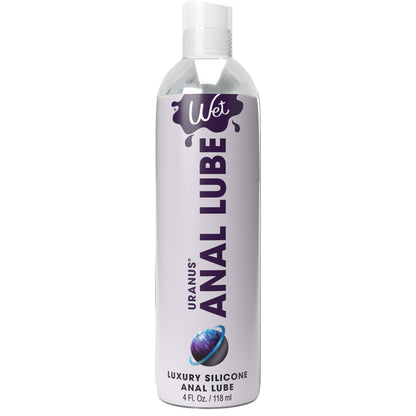 Wet Uranus Anal Lube - Premium Silicone Based  Lubricant 4 Oz