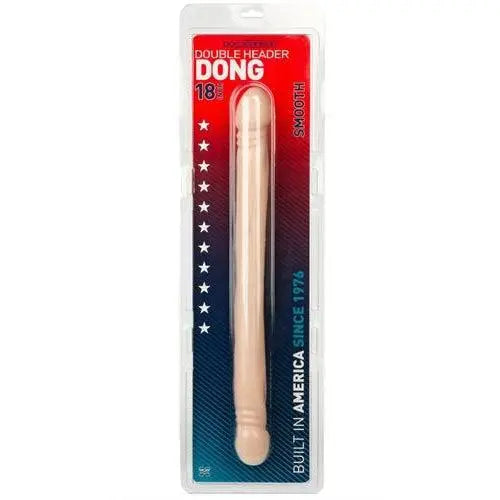 Double Header 18 Inches Smooth - White