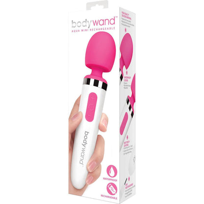 Bodywand Aqua Mini Silicone Rechargeable Massager - Pink