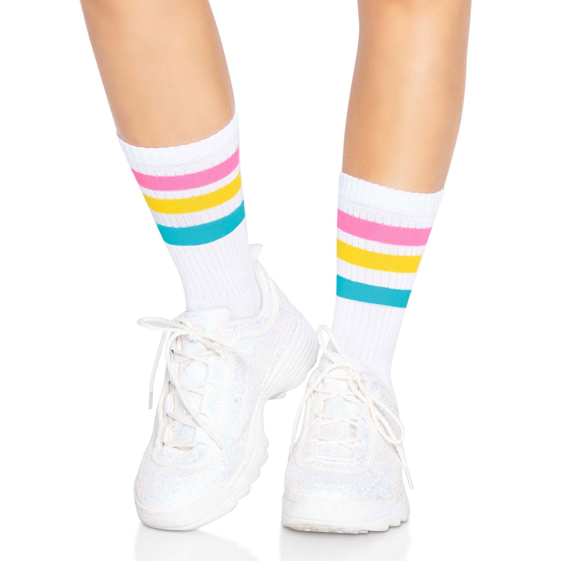 Pride Crew Socks - One Size - Pansexual