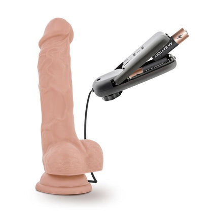 Dr. Skin - Dr. Tim - 7.5 Inch Vibrating Cock With  Suction Cup - Vanilla