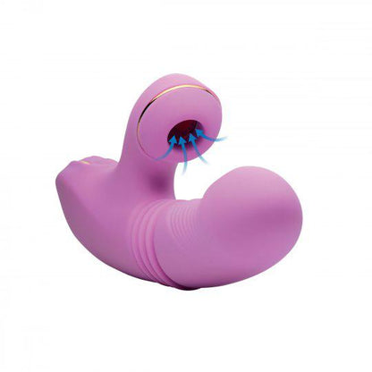 Shegasm Thrusting Suction Rabbit - Purple - Your Adult Toy Store