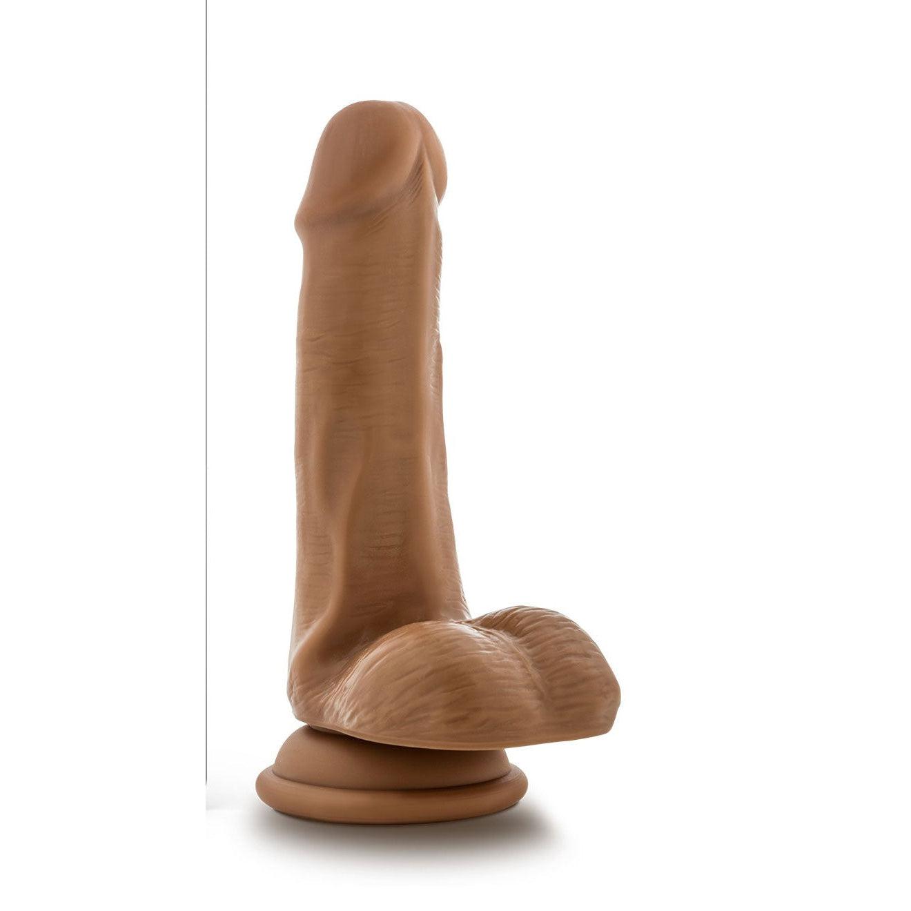 Dr. Skin - Dr. Jeffrey - 6.5 Inch Dildo With Balls - Tan