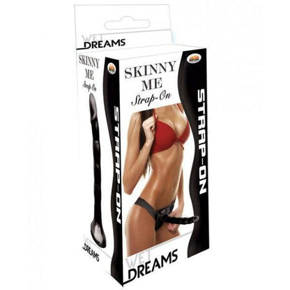 Wet Dreams Skinny Me Strap-on - Black - Your Adult Toy Store