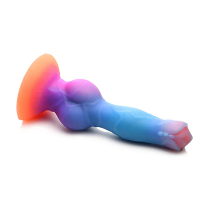 Space Cock Glow-in-the-Dark Silicone Alien Dildo