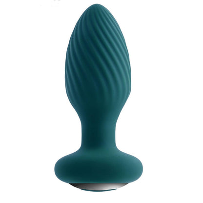 Playboy Pleasure - Spinning Tail Teaser -  Butt Plug - Deep Teal