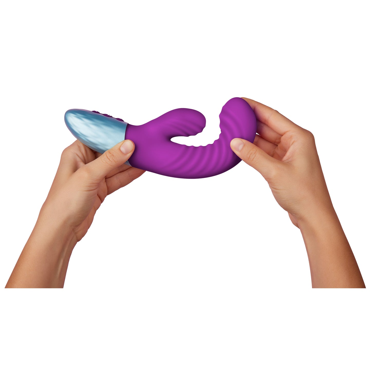 Delola Liquid Silicone Rabbit - Purple