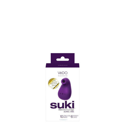 Suki Rechargeable Sonic Vibe - Deep Purple