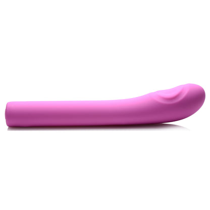 5 Star 9x Pulsing G-Spot Silicone Vibrator - Pink