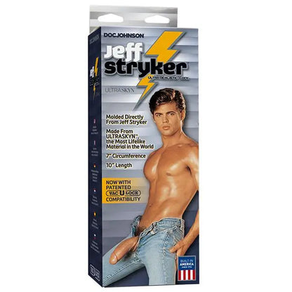 Jeff Stryker Ultraskyn 10" Realistic Cock With Removable Vac-U-Lock Suction Cup Doc Johnson