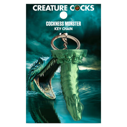 Cockness Monster Keychain - Green