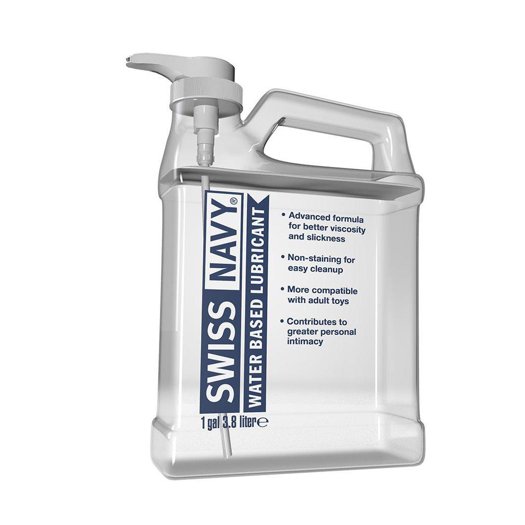 Swiss Navy Water-Based Lubricant 1 Gallon