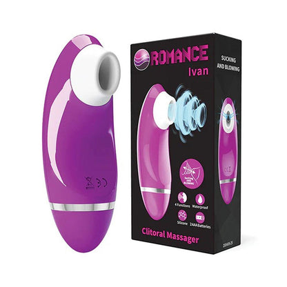 Pretty Love Romance Ivan Sucking Clitoral Massager - Fuchsia