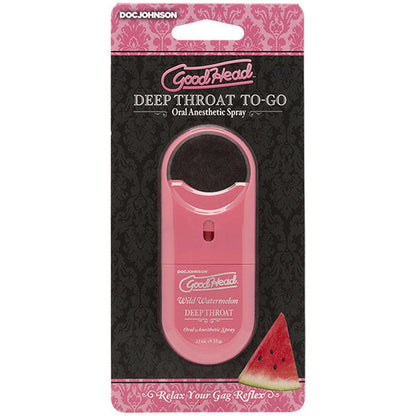 Goodhead - Deep Throat Spray to-Go - Wild  Watermelon - .33 Oz.