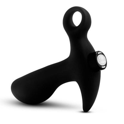 Anal Adventures- Platinum - Silicone Vibrating  Prostate Massager 01 - Black