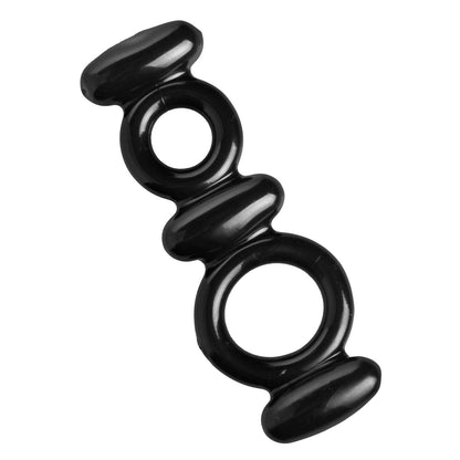 Dual Stretch to Fit Cock and Ball Ring